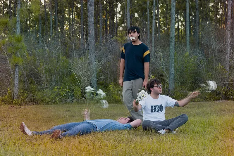 Image: Bjorn Roland (left), Bronto Montano (standing), and Carlo Barbacci of Mold.