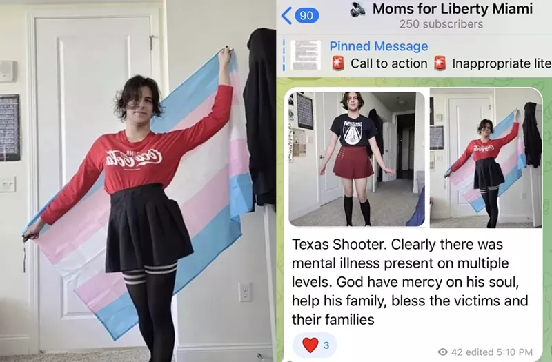 Image: The Uvalde shooter wasn't transgender, but two local far-right groups helped to spread the misinformation.