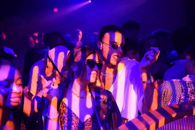 Image: Clubgoers at Le Rouge. See more photos from Wynwood's nightlife scene here.