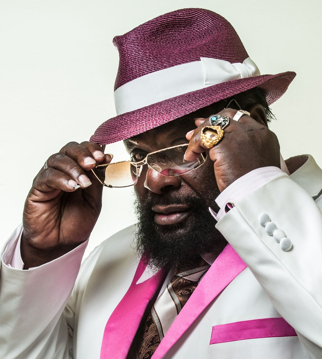 Working with young artists keeps George Clinton going.