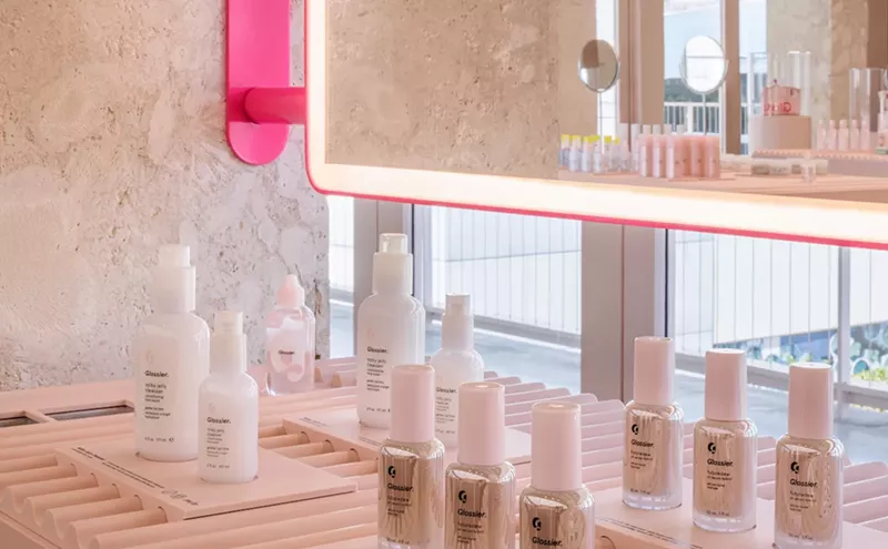 Image: Glossier Is Back in Miami — and Here to Stay