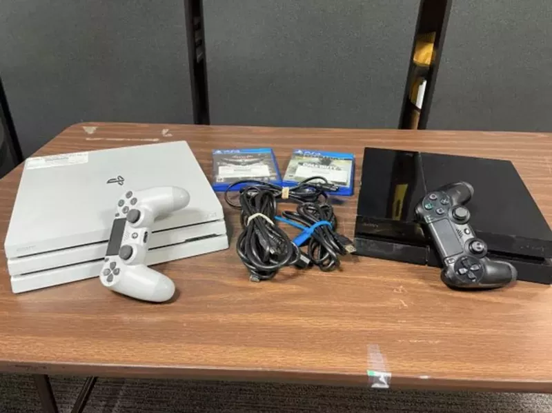 Image: May we interest you in a couple of PlayStation 4s, condition unknown?