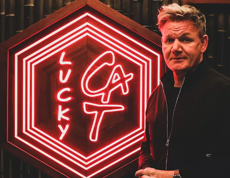 Image: Gordon Ramsay will open an outpost of Lucky Cat in Miami in 2022.