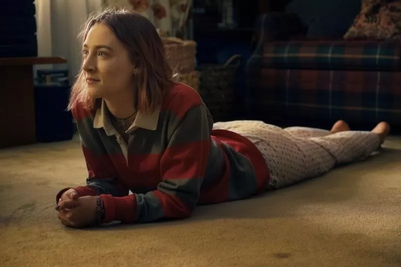 Image: As the title character in Greta Gerwig’s Lady Bird, Saoirse Ronan gives a performance that ranges from poignant to sidesplitting and is weighted with a real regard for the anguish of teenage life.
