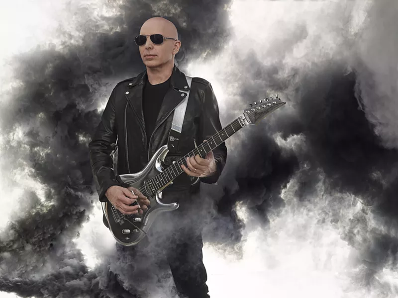 Image: Joe Satriani will join an all-star lineup to pay tribute to Jimi Hendrix.