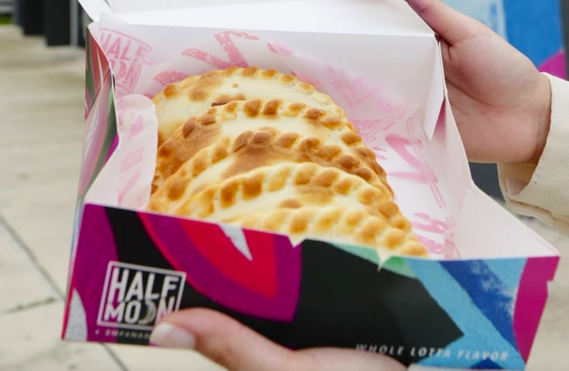 Image: Miami-based empanada company Half Moon Empanadas opens its first store at 6625 S. Dixie Hwy., South Miami, after success across the U.S. at airport kiosks.