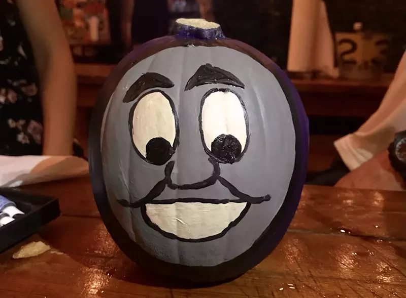 Image: Paint a pumpkin at the Butcher Shop.