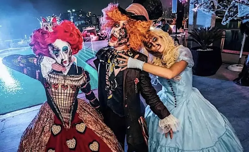 Image: Halloween thrills and chills at the Clevelander