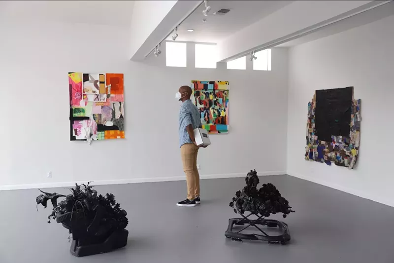 Image: “Idioms and Taxonomies,” a group exhibition by Oolite Arts artists-in-residence.