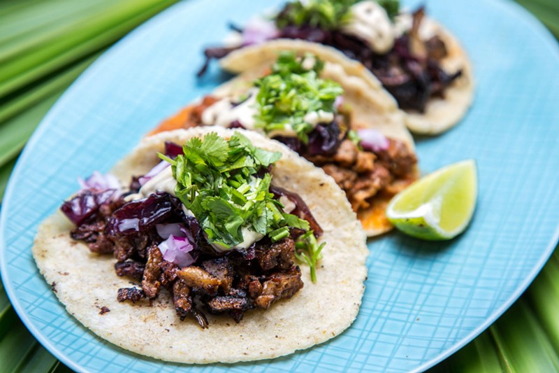 Charly's Vegan Tacos is one of many participants in 2021's Tacolandia Taco Stop.
