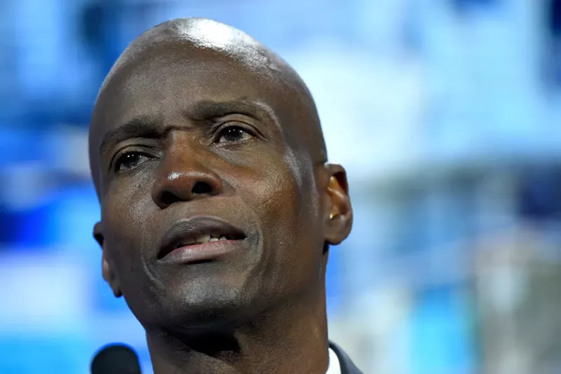 Image: No fewer than five South Florida men as potential parties to the assassination of Haitian President Jovenel Moïse (above).