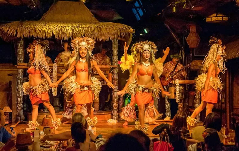 Image: women performing on stage