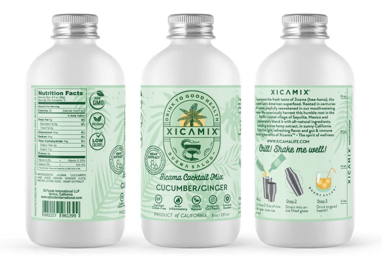Jicama-based Xicamix is a new "superfood" cocktail mix created in partnership with Bar Lab and IQ Foods' Xicama.