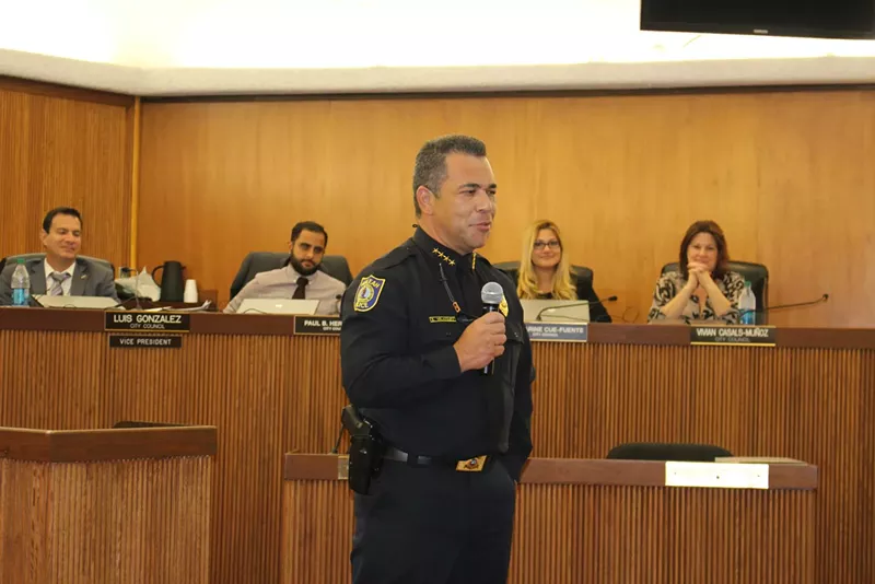 Image: Hialeah Police Chief Sergio Velazquez