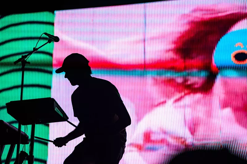 Image: Washed Out's performance at House of Creatives 2017.