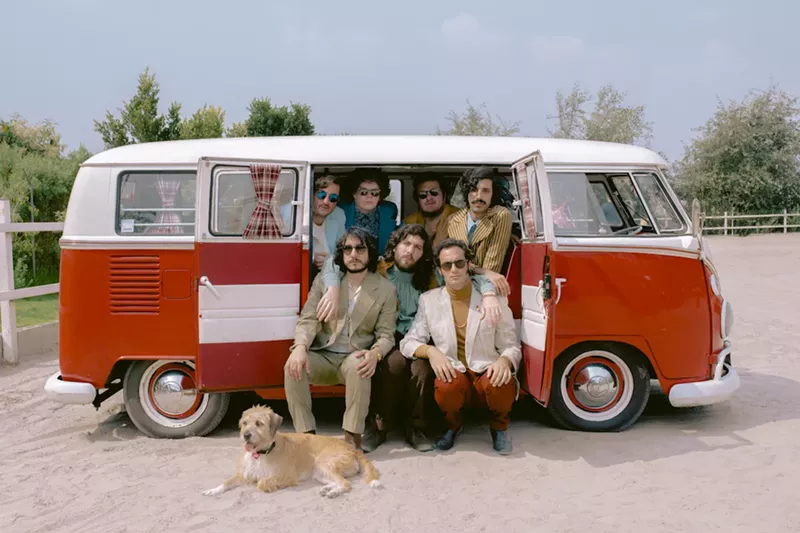 Image: Mexican indie band Little Jesus performs at Oak Garden on August 13.
