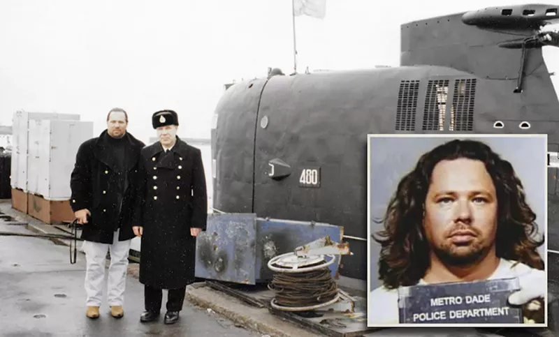 Image: Ludwig Fainberg, also known as "Tarzan," was convicted of helping to orchestrate the sale of a Soviet submarine to Colombian drug smugglers.
