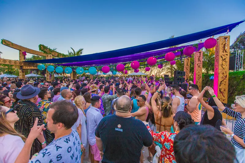 Image: All Day I Dream takes over the Beach Club at the 1 Hotel during Miami Music Week 2018.