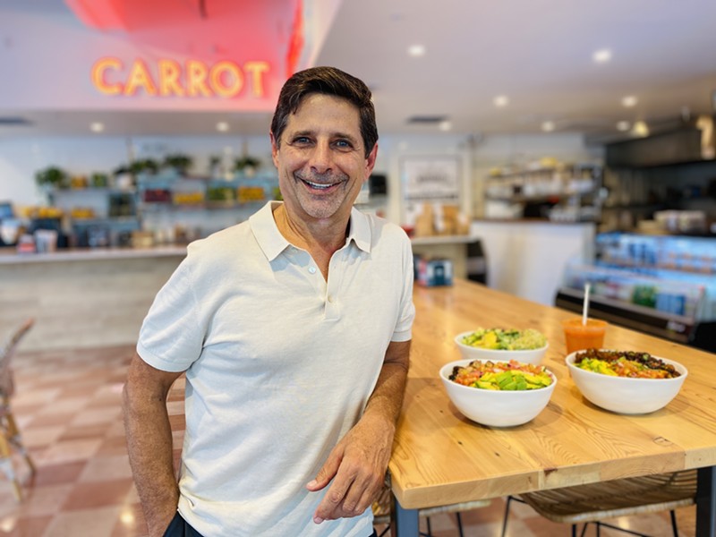 Carrot Express founder and co-owner Mario Laufer