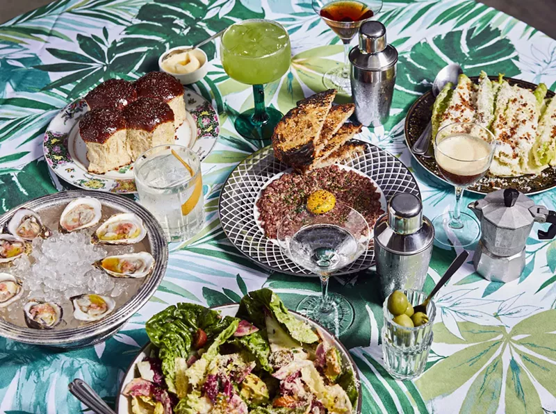 Image: Sunny's Steakhouse is a pandemic-born establishment that embraces the outdoors.