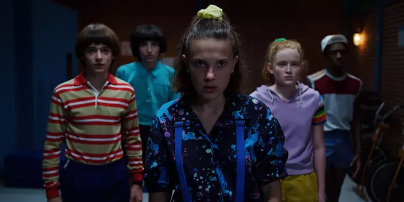Image: Stranger Things returns on July 4.