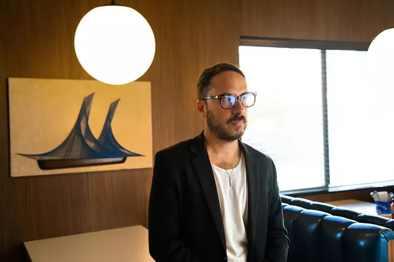 Image: Mario Giancarlo of Hunters of the Alps in a blazer