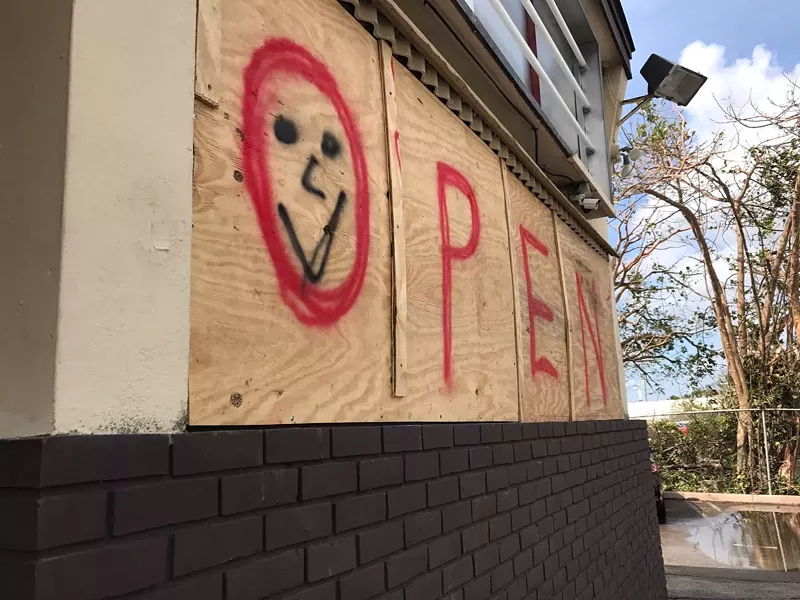 Image: Who's staying open during the storm?