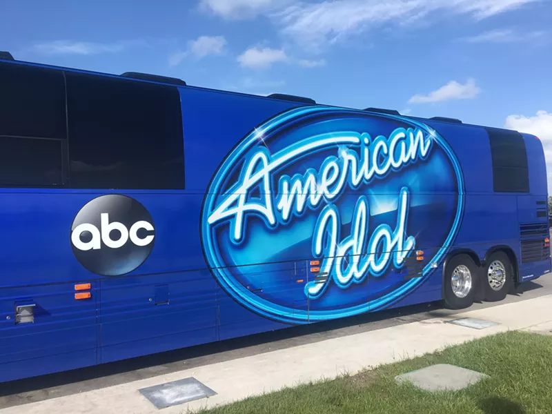 Image: The Idol bus
