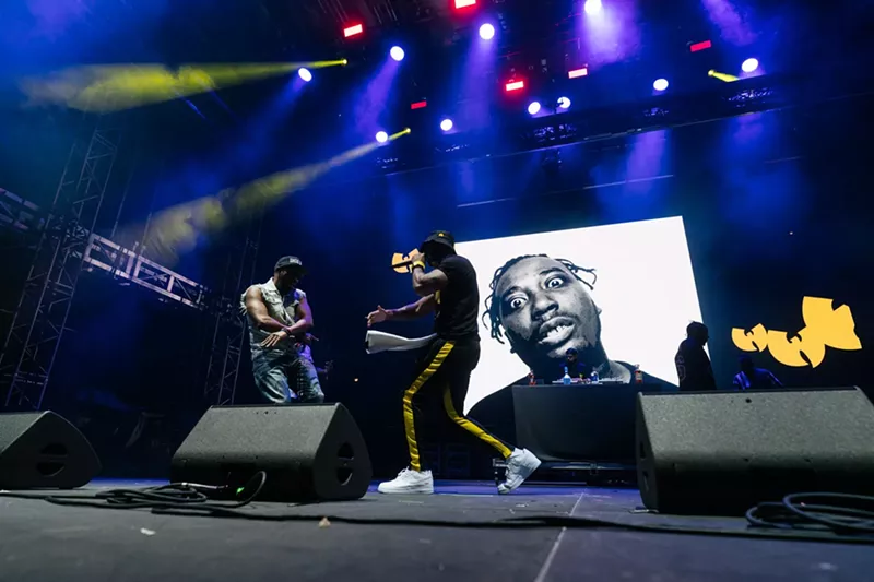 Image: The Wu-Tang Clan paid tribute to fallen member Ol' Dirty Bastard during its performance at III Points on Saturday.