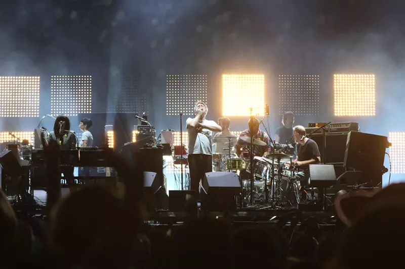 Image: LCD Soundsystem finally took the stage at III Points.