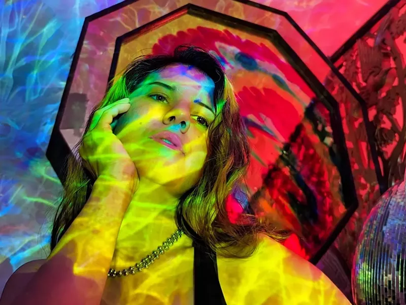 Image: Miami-based multidimensional artist Haiiileen is behind the inaugural Chroma Art Film Festival at Superblue.