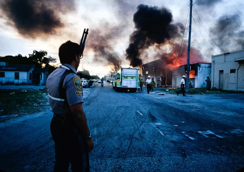 Image: A still from When Liberty Burns.