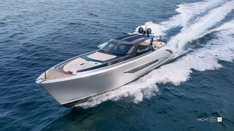 Image: A mini superyacht formerly owned by Tom Brady has been listed for sale for $7 million.