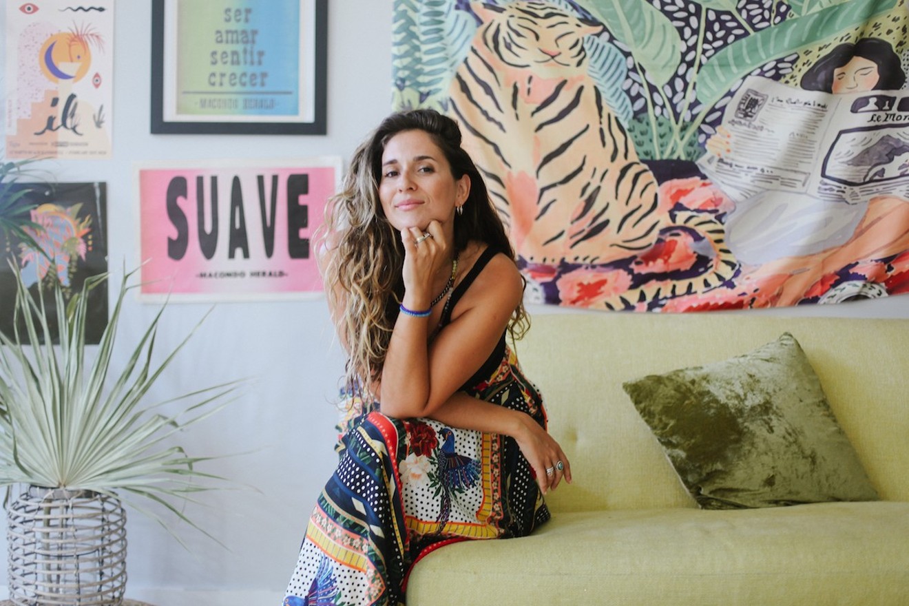 Isabella Acker sits in her Tigre Studios office.