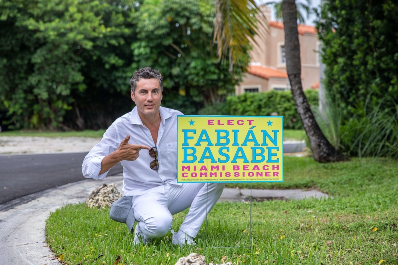 Fabian Basabe will not be on the November 2 Miami Beach City Commission ballot.