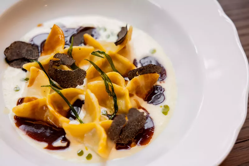 Image: pasta in a plate