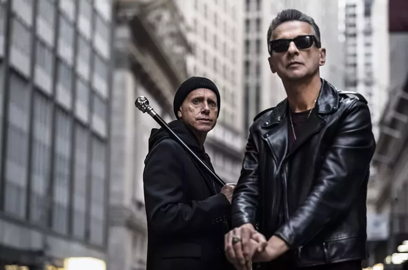Image: Martin Gore and Dave Gahan of Depeche Mode
