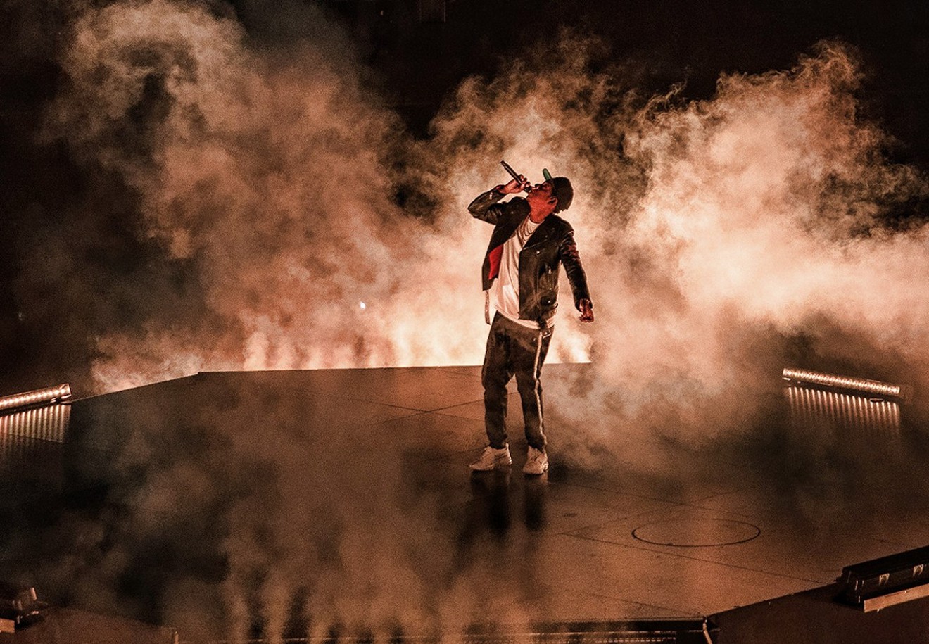 See more photos of Jay-Z at the American Airlines Arena here.