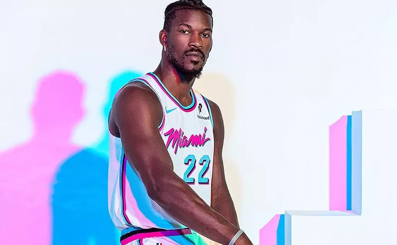 Image: Jimmy Butler and Miami Heat Reunite With Surprise Return of "Vice" Uniforms
