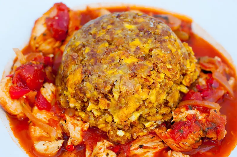 Image: Mofongo at Jimmy'z Kitchen
