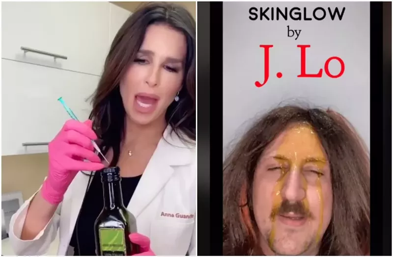 Image: The product launch inspired dozens of memes from celebrity injectors, aestheticians, and other medical professionals.