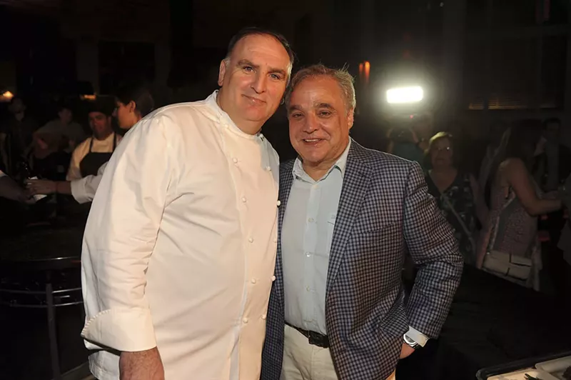 Image: José Andrés and Lee Schrager