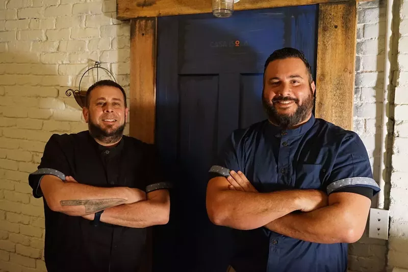 Image: Chefs Santo Agnello and José Mendín have partnered to open Casa Isola.