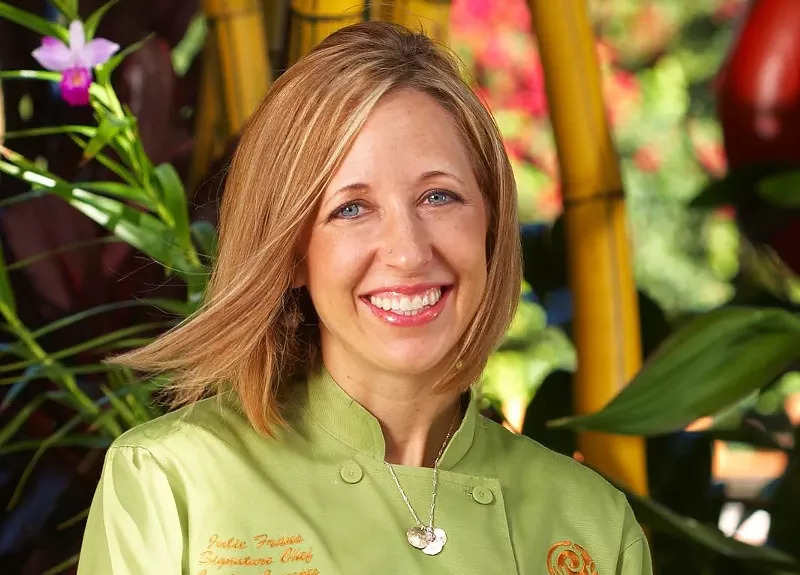 Image: Chef Julie Frans