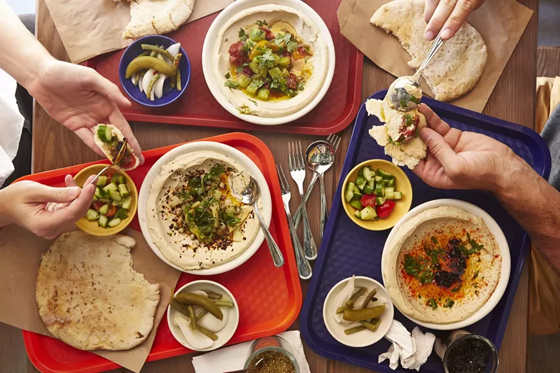 Image: Hummus at Dizengoff in Wynwood.