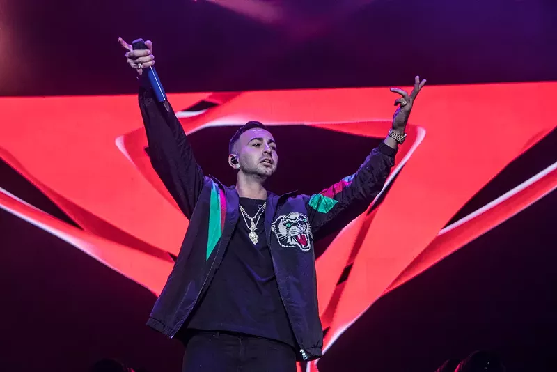 Image: Justin Quiles performs at the Fillmore Miami Beach. See more photos from Justin Quiles' performance here.