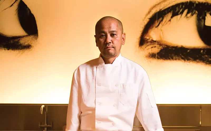Image: Master sushi chef Katsuya Uechi