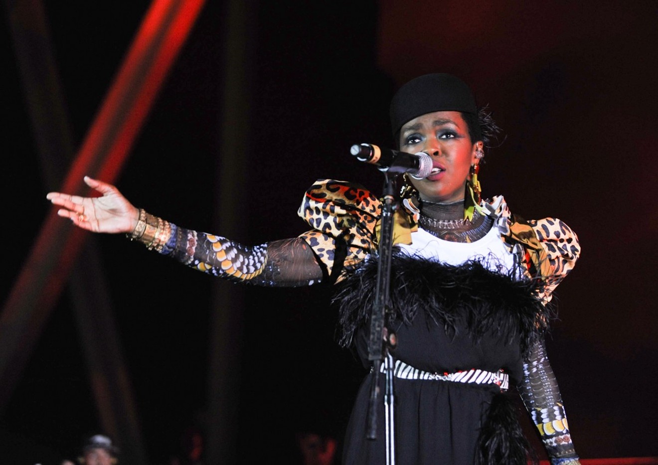 Lauryn Hill at Kaya Fest 2017. See more photos from Kaya Fest 2017 at Bayfront Park Amphitheater here.