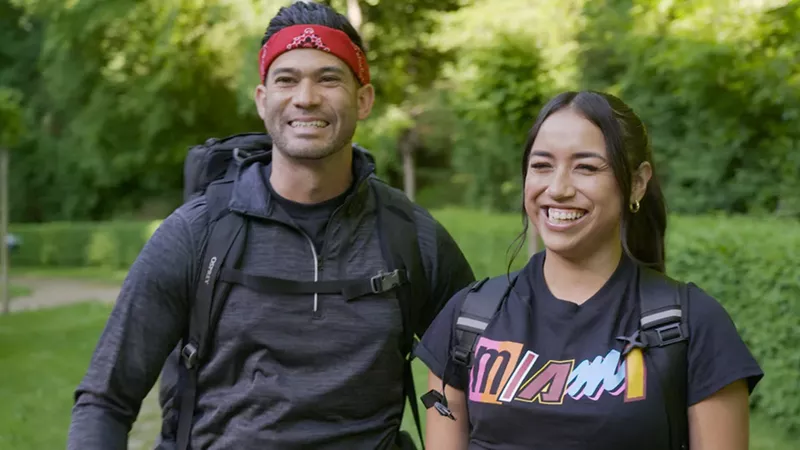 Image: Luis Colon (left) and Michelle Burgos