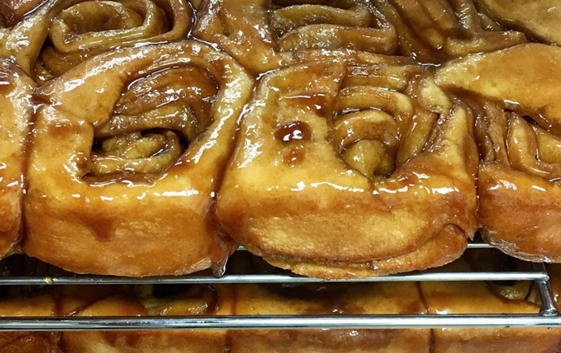 Image: Cinnamon rolls return to Knaus Berry Farm.